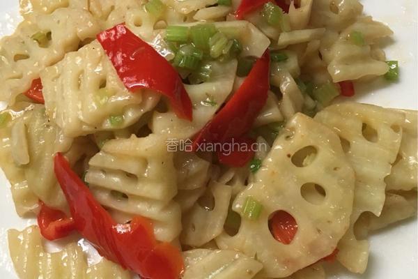 小炒藕片的做法图解8