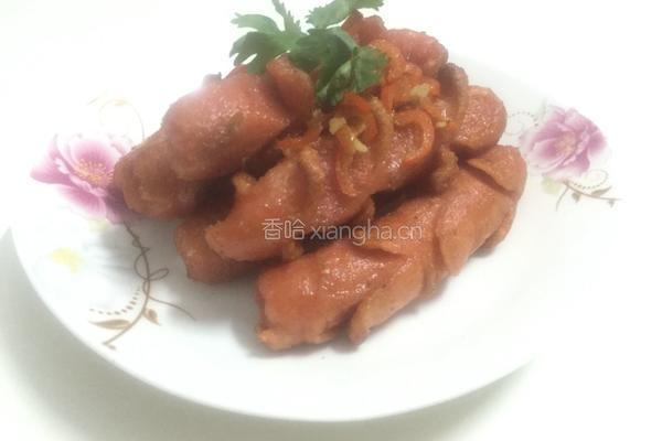 孜然火腿的做法图解4