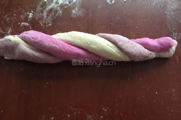 彩色鸡肉包的做法图解10