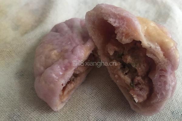 彩色鸡肉包的做法图解18