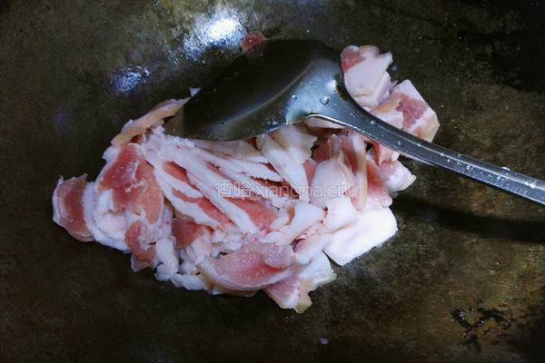 肉片炒黄瓜的做法图解4