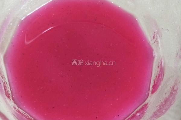 红心火龙果汁大蒸饺的做法图解7