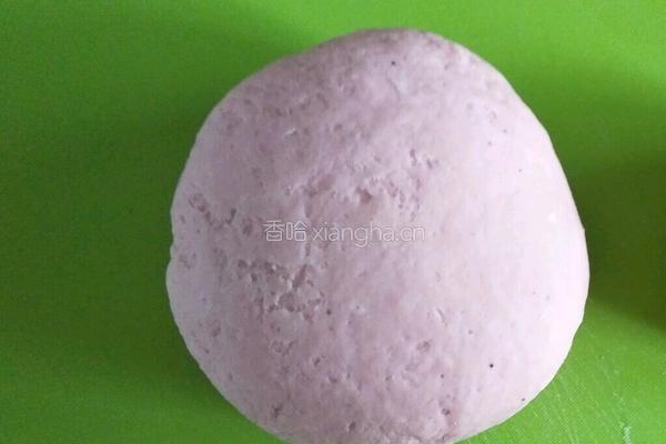 红心火龙果汁大蒸饺的做法图解8