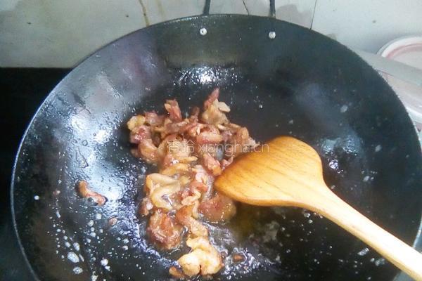 肉酱腊肠饭的做法图解4