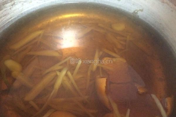 红糖桔皮姜汤的做法图解5