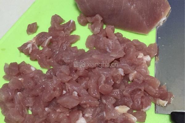 肉丁凉面卤的做法图解2