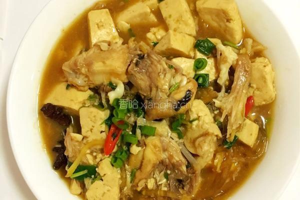 老板鱼炖豆腐