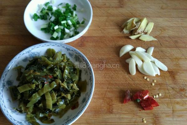 酸菜肉末粉丝的做法图解4