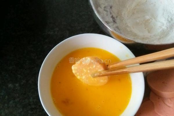 黄金火腿饼的做法图解4