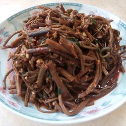 香辣蕨菜的做法[图]
