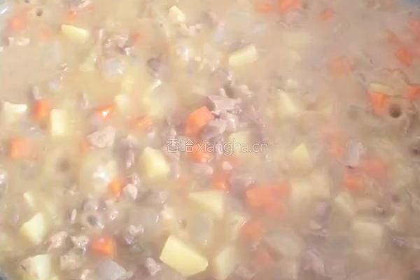 咖喱牛肉盖饭的做法图解8