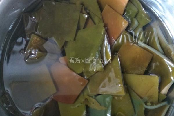 酸辣海带片的做法图解4