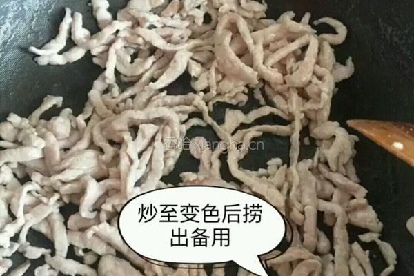 家常京酱肉丝的做法图解3