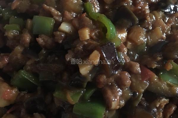 茄丁肉丝面的做法图解4