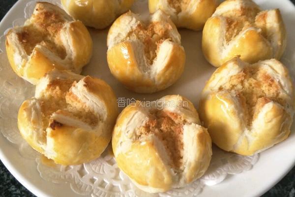 开口椰蓉酥的做法图解29