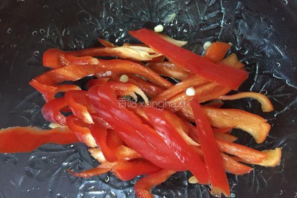 秋葵炒肉的做法图解6