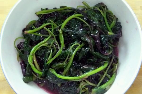 素炒苋菜的做法图解4