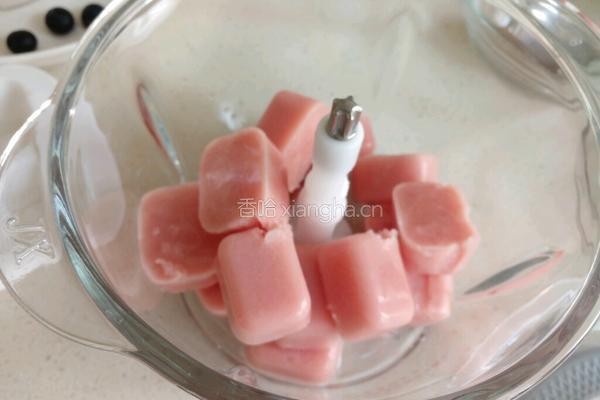 蜜桃西瓜沙冰的做法图解7