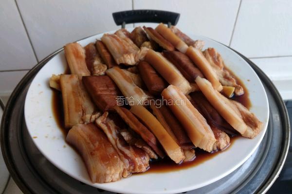 酱油蒸肉的做法图解7
