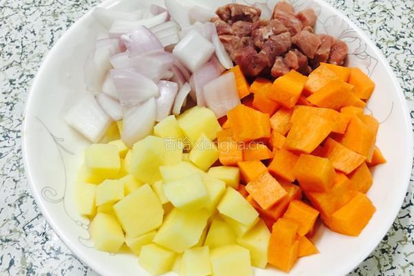 牛肉咖喱饭的做法图解2