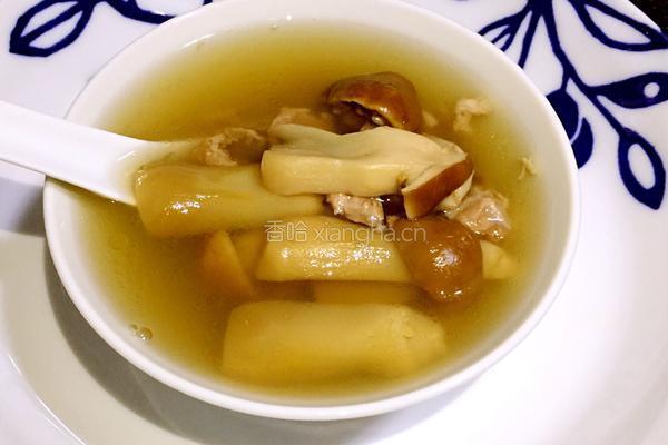 姬松茸炖瘦肉汤的做法图解6