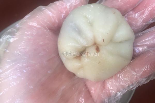 红豆椰蓉糯米糍的做法图解12