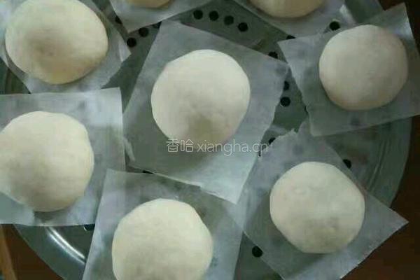 奶黄包的做法图解9