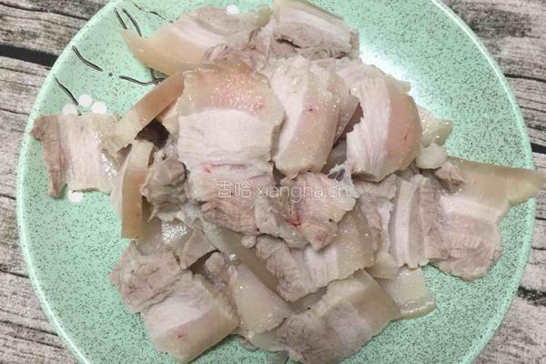 腐竹回锅肉的做法图解5