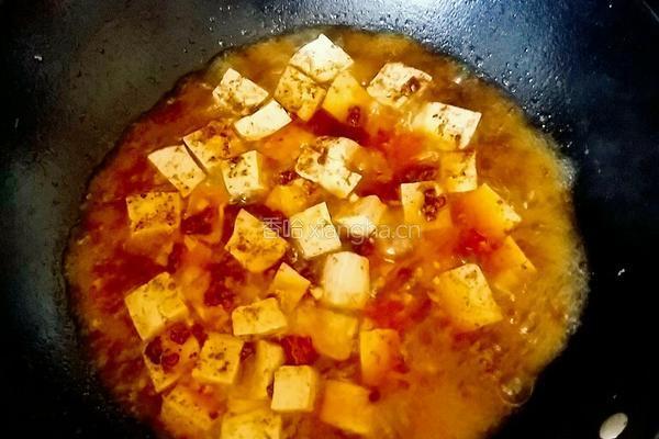 麻婆豆腐的做法图解6