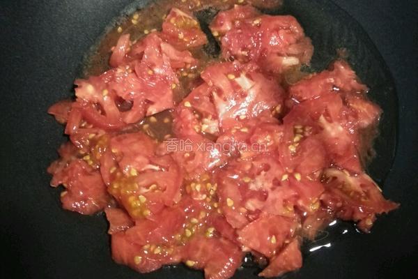 西红柿炒土豆片的做法图解6