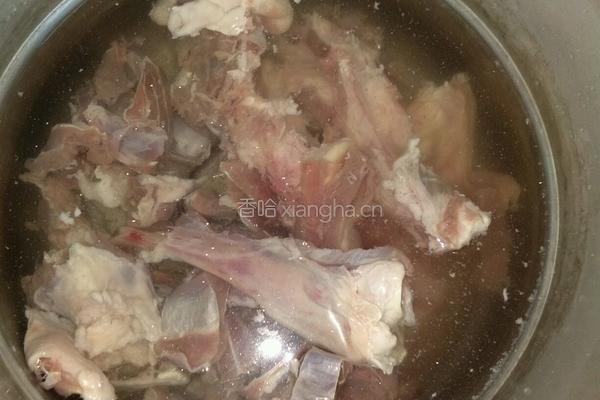 清炖羊腿的做法图解3
