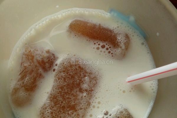 红枣牛奶的做法图解4