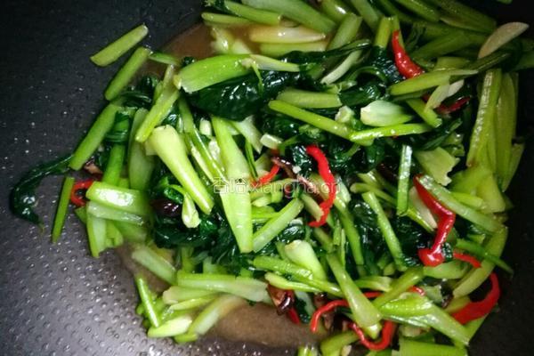清炒小油菜的做法图解7