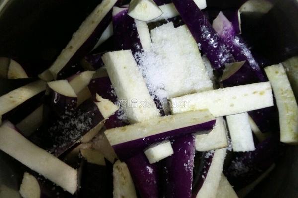 肉沫茄子的做法图解3