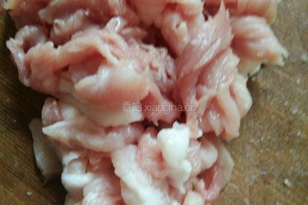 丝瓜炒肉的做法图解3