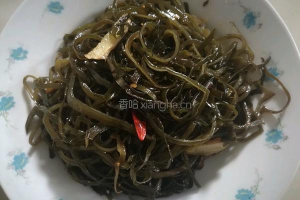 辣炒海带丝