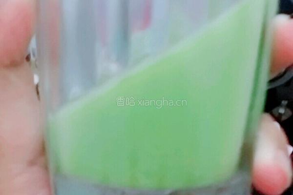 创意椰奶抹茶布丁的做法图解4