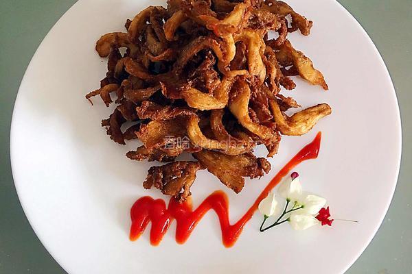 香酥凤尾蘑的做法图解6