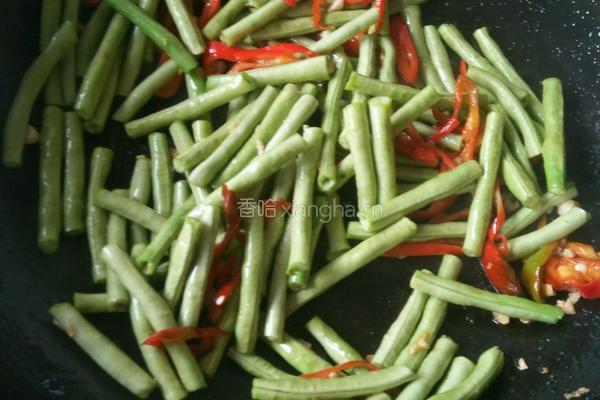清炒豆角的做法图解4