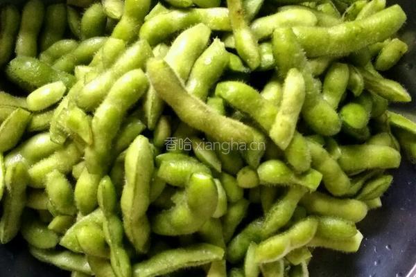 水煮毛豆的做法图解4