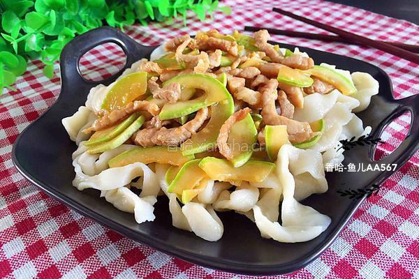 打卤面（角瓜肉丝卤）的做法图解16