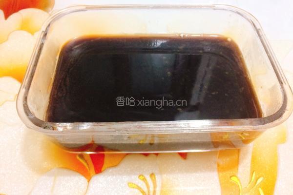 黑凉粉西米露的做法图解3