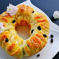 葡萄干面包卷的做法[图]