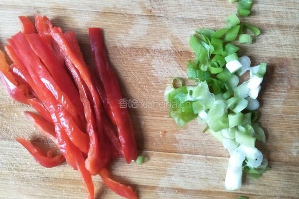 秋葵炒腊肠的做法图解4