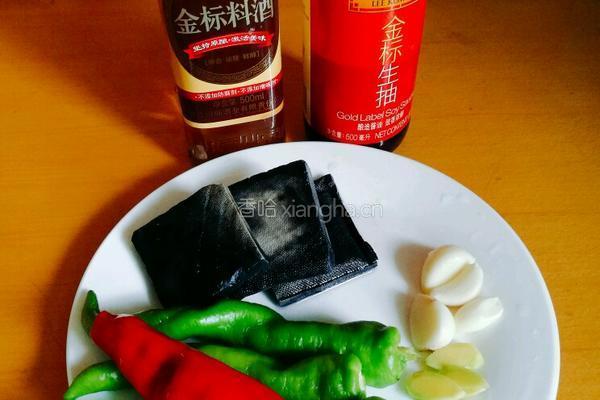 煎炒臭豆腐的做法图解1