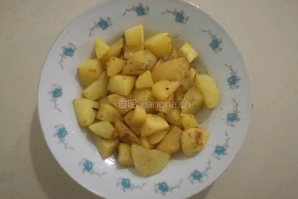 椒盐土豆的做法图解5
