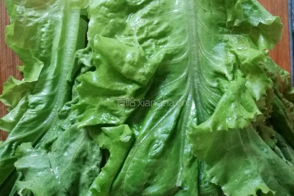 凉拌生菜的做法图解1