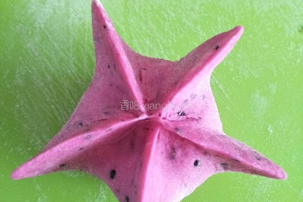 花朵豆沙包的做法图解9