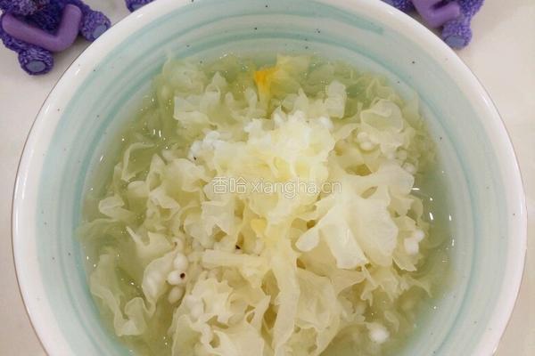 丑耳薏米汤的做法图解6