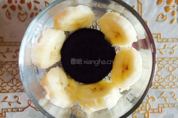 蓝莓香蕉思慕雪的做法图解1